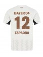 Bayer Leverkusen Edmond Tapsoba #12 Vieraspaita 2024-25 Lyhythihainen